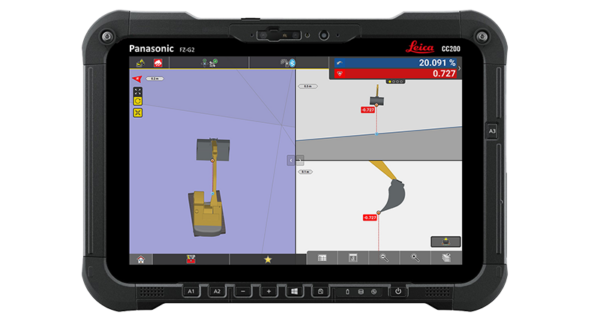 Leica iCON site excavator